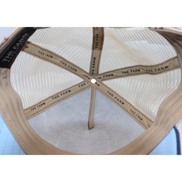 Goorin Bros Mesh Trucker Hat "The Bandit" Raccoon Patch Adjustable Snapback - Picture 3 of 7